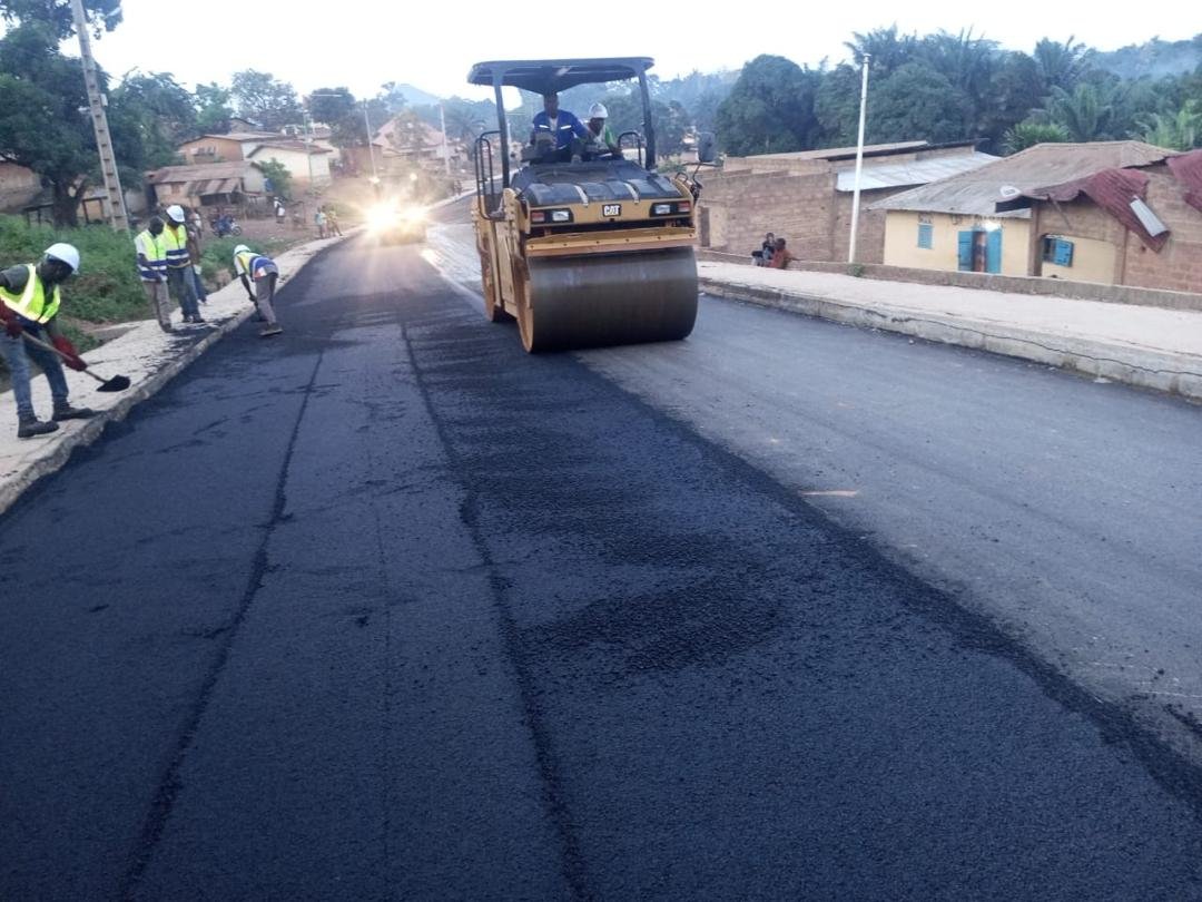 Contrôle géotechnique des travaux de construction et de bitumage de 11 km